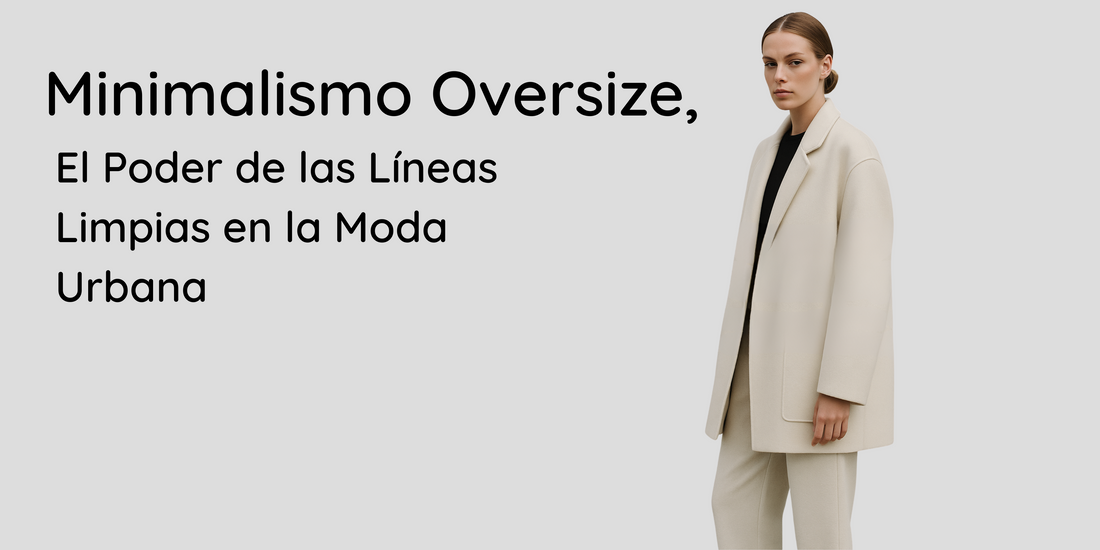 Minimalismo Oversize: El Poder de las Líneas Limpias en la Moda Urbana